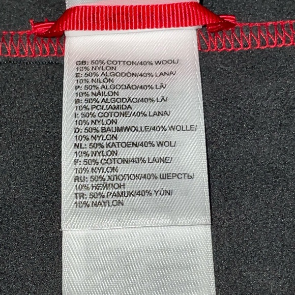 Vintage THE NORTH FACE Wool Sweater 1/4 Zip GREAT COLOR Men’s LARGE - Picture 6 of 7